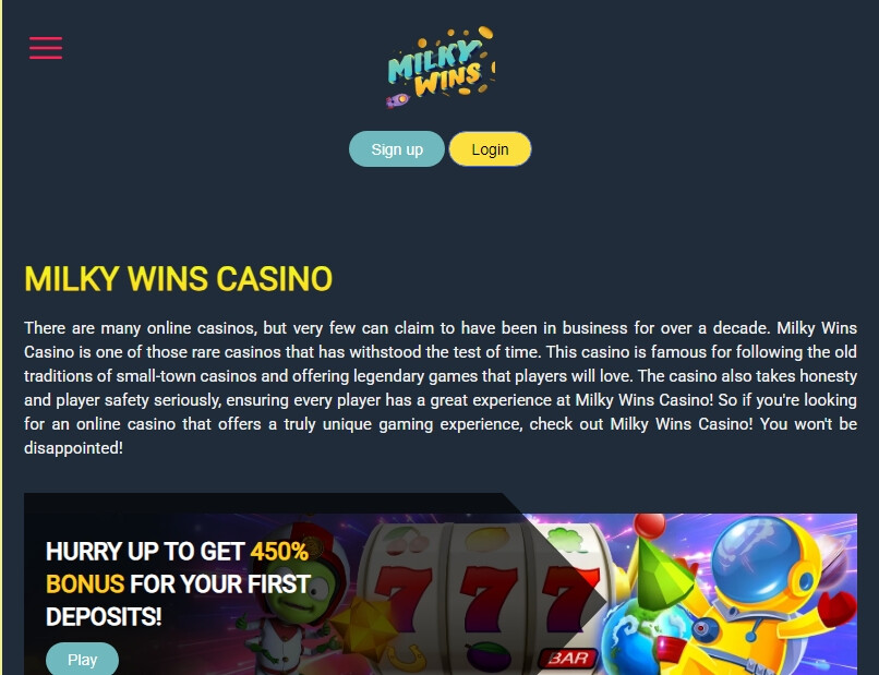 Experience the Thrill of Gaming at Milky Wins Online Casino UK Experience the Thrill of Gaming at Milky Wins Online Casino UK